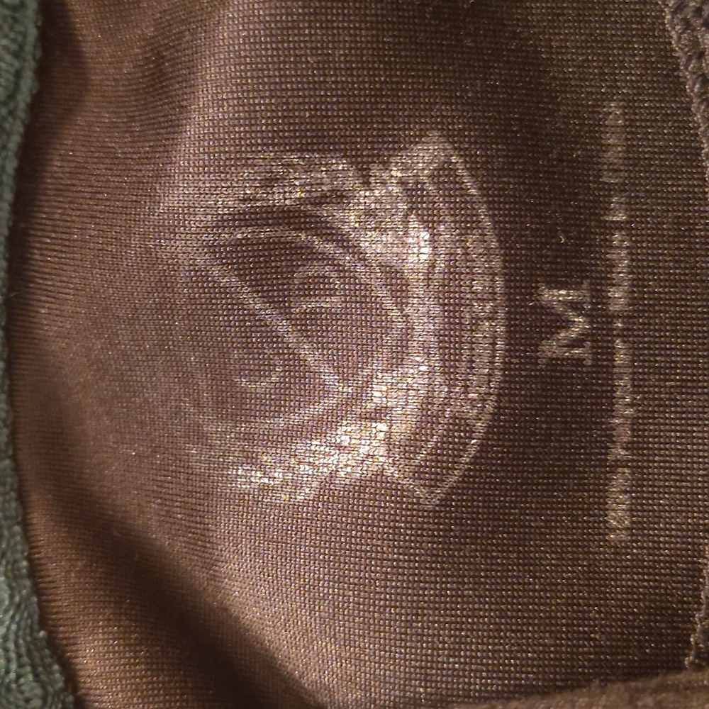 Oregon University Hoodie, C/D Men , Black+Green Satin+Yellow  Logo, Pckts,M - Picture 10 of 11